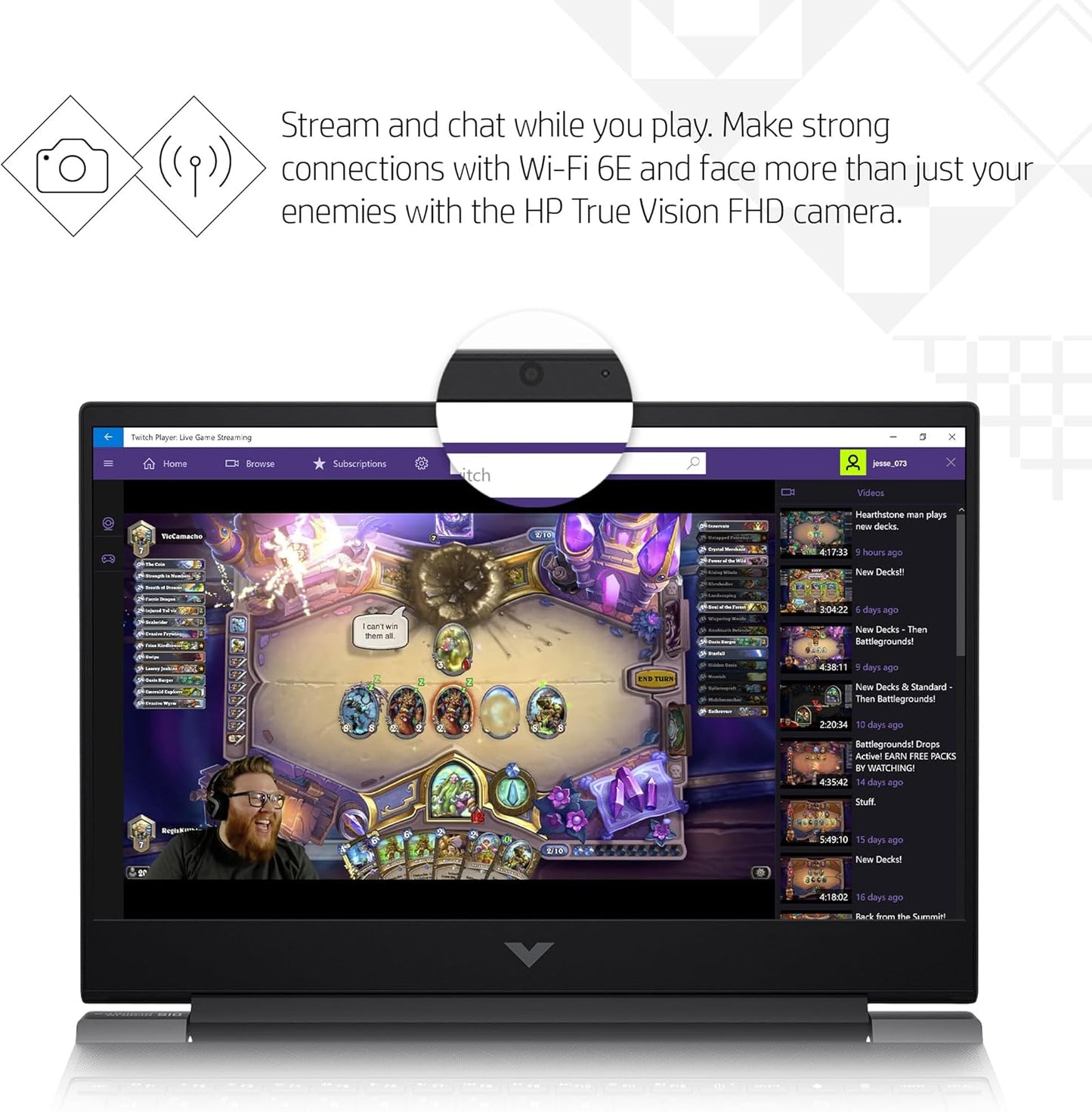 HP 7L9D4UA#ABA Victus 16 i7 RTX 4060 Gaming Laptop