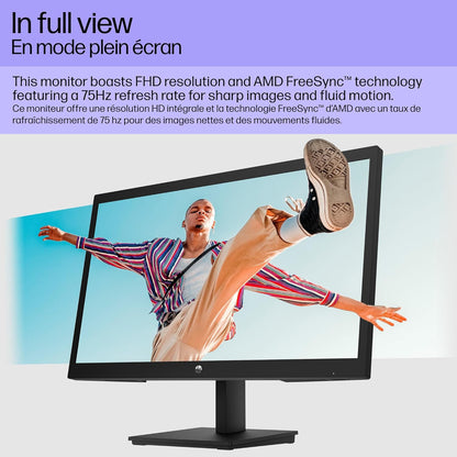HP V22v G5 21.5-Inch FHD Monitor with AMD FreeSync