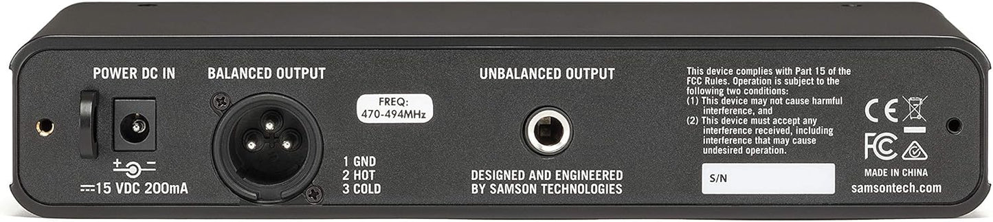 Samson SWC88XBGT-K Concert 88x Guitar Wireless System