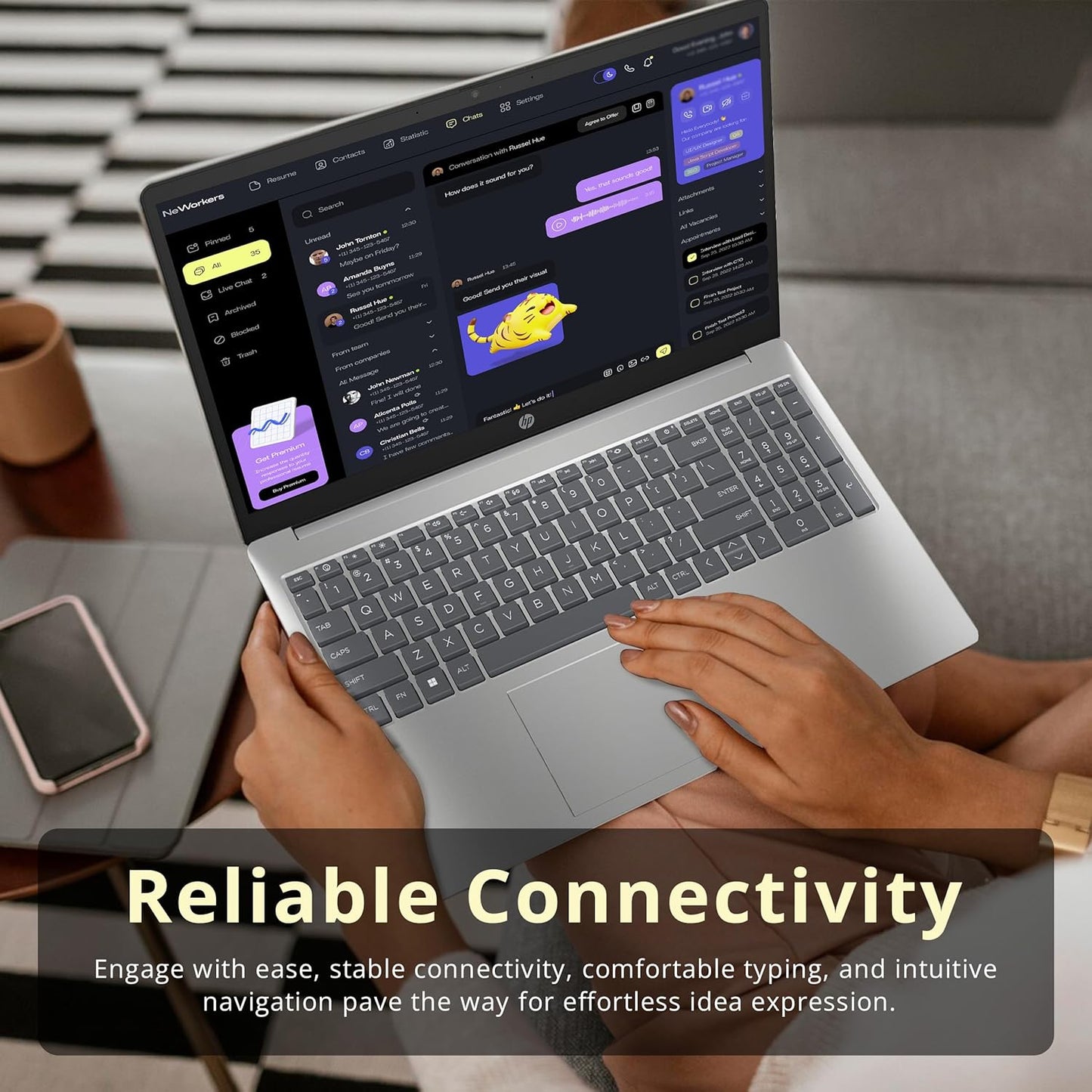 HP Pavilion 15.6" Touch Laptop: i3, 32GB, 1TB SSD + Dock