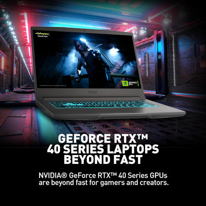 MSI THIN15132678 Thin 15 i7 RTX 4050 Gaming Laptop