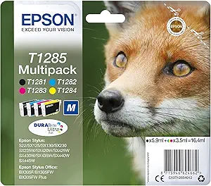 Epson T1285 Ink - 4-Color DURABrite Ultra Pack — main product image