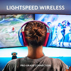 Logitech 981-001061 G435 Lightspeed Wireless Gaming Headset Blue Renewed