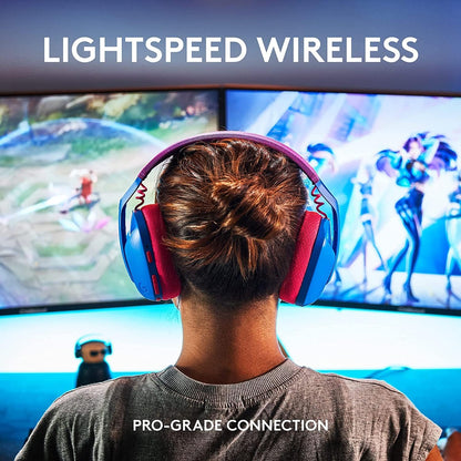 Logitech 981-001061 G435 Lightspeed Wireless Gaming Headset Blue Renewed