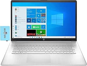 HP 17-cn1053cl 17.3-Inch Laptop - i5-1155G7, 32GB RAM, 4TB SSD, Windows 10 Pro