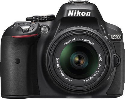 Nikon D5300 18-55mm Lens Digital SLR Camera (Renewed)