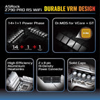 ASRock 90-MXBL50-A0UAYZ Z790 Pro RS WiFi Motherboard
