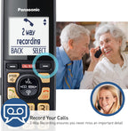 Panasonic KX-TGF944B Cordless Phone 4 Handsets