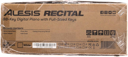 Alesis Recital 88-Key Digital Piano Keyboard Lessons