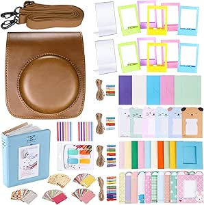 Neewer 10089474 Instax Mini 70 Accessory Kit Brown — main product image