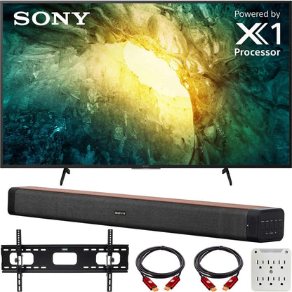 Sony E2SNKD55X750H 55" 4K UHD TV Soundbar Bundle