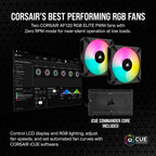 Corsair CW-9060074-WW iCUE H100i Elite LCD XT CPU Cooler