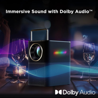 TCL P3801S-3ALCUS11 A1 GTV Portable Netflix Projector