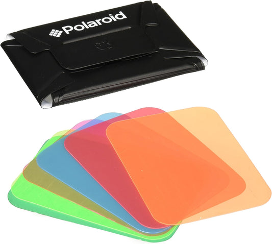 Polaroid PLDIFSBGEL Universal Flash Diffuser with Gels