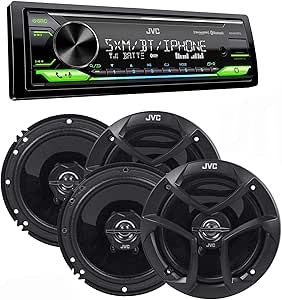 JVC KD-X370BTS Amazon Alexa Digital Receiver & 6.5" Speakers