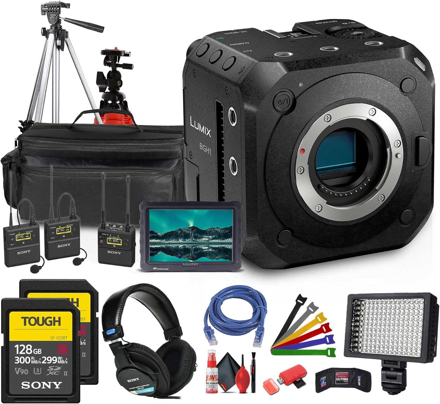 Panasonic DC-BGH1 Lumix 4K Box Cinema Camera Kit