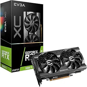 EVGA 08G-P5-3663-KL GeForce RTX 3060 Ti XC Gaming LHR — main product image