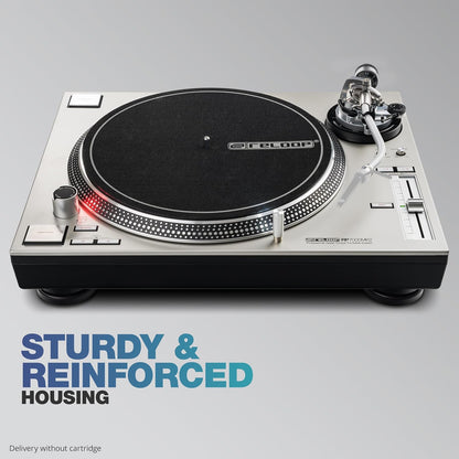 Reloop AMS-RP-7000-MK2-SLV Professional Direct Drive Turntable