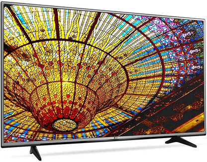 LG 49UH6030 49-Inch 4K UHD Smart LED TV Bundle
