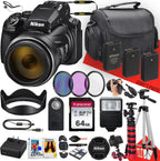 Nikon COOLPIX P1000 125x Zoom Camera Bundle