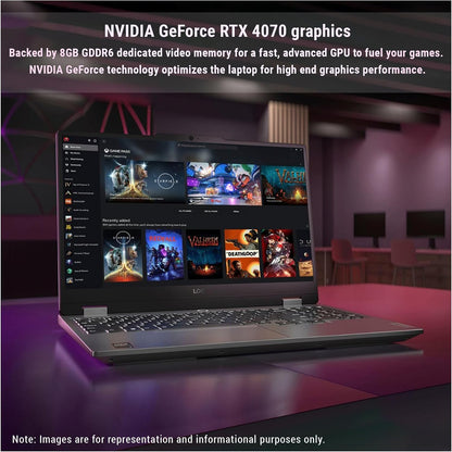 Lenovo LOQ Gaming Laptop Ryzen 7 RTX 4070 64GB 1TB SSD