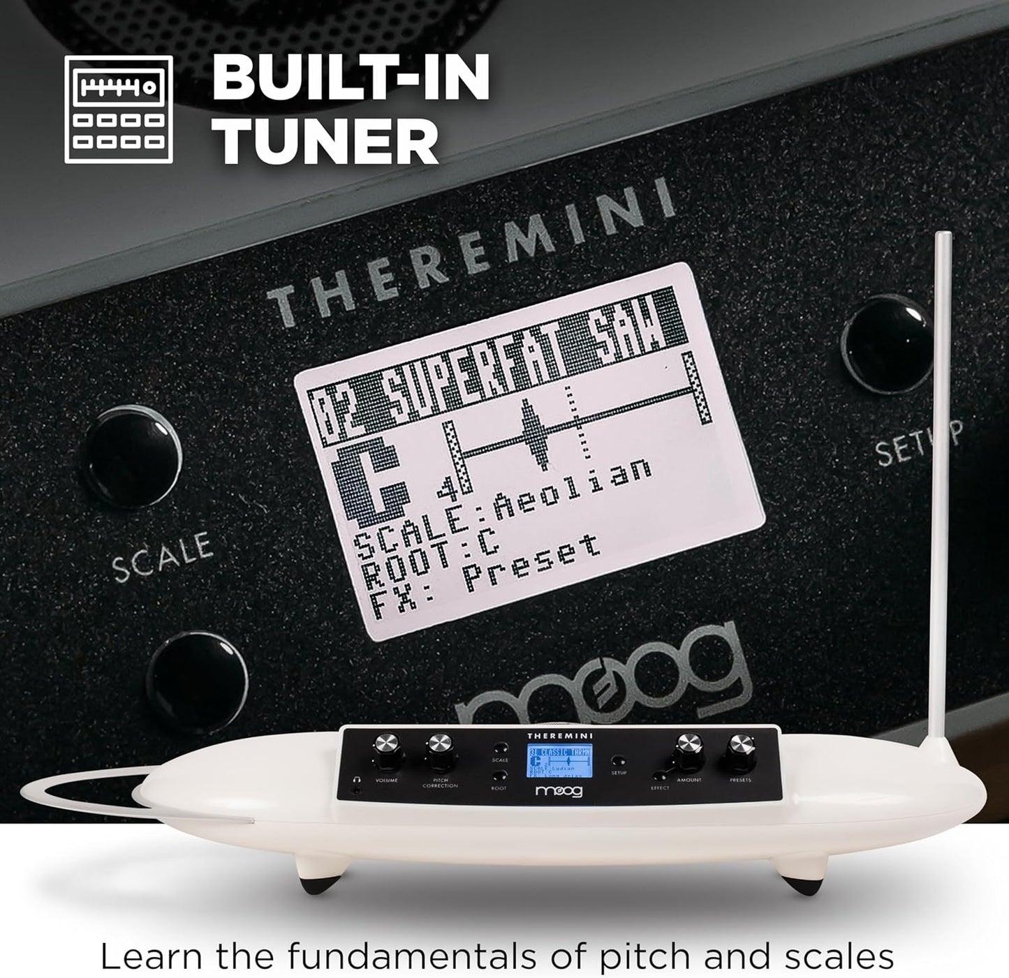 Moog Theremini Theremin with Pitch Correction