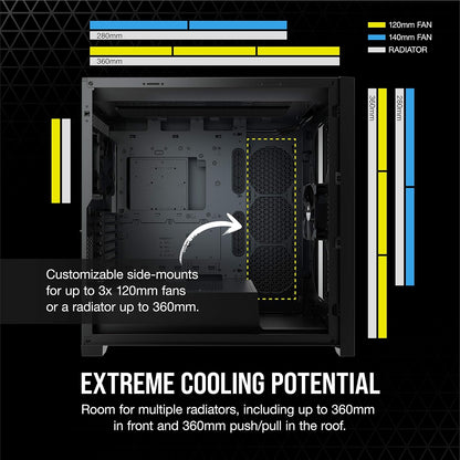 Corsair CC-9011210-WW 5000D Airflow ATX Mid-Tower PC Case