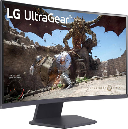 LG 27GS60QC-B UltraGear 27-Inch Curved Gaming Monitor