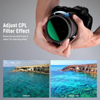 Neewer NW SERIES S 55mm ND2-ND32 CPL Filter