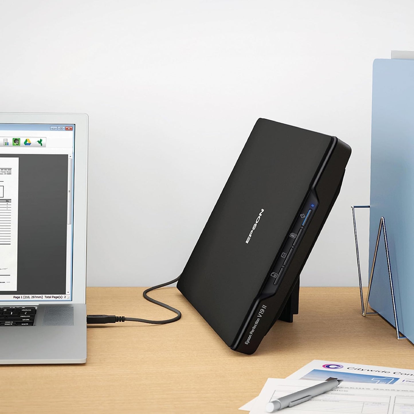 Epson B11B267201 Perfection V19 II Flatbed Scanner