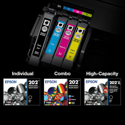 Epson T202120-S 202 Claria Black Standard Ink Cartridge