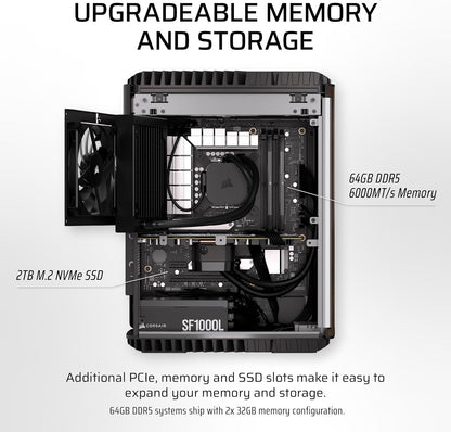 Corsair CS-9020037-NA ONE i500 RTX 4090 Liquid-Cooled Gaming PC