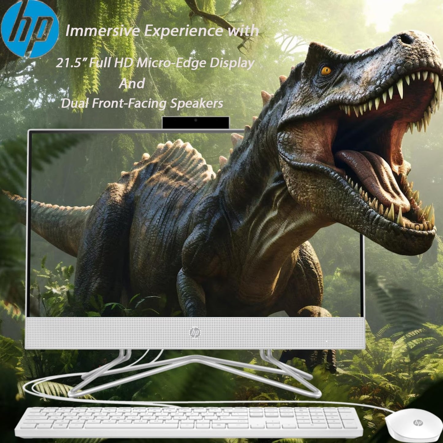 HP All in One Desktop 21.5" FHD 32GB RAM 1TB Storage