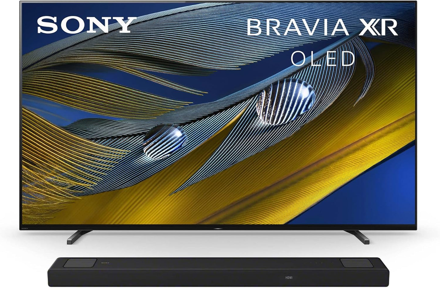 Sony HT-A5000 & A80J 77" 4K OLED TV Bundle