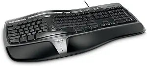 Microsoft B2M-00012 Wired Natural Ergonomic Keyboard 4000
