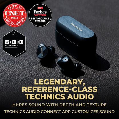 Technics EAH-AZ80-A Premium Wireless Noise Cancelling Earbuds