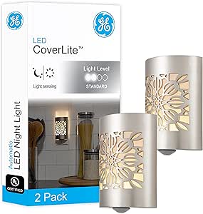GE 46817 CoverLite LED Dusk-to-Dawn Night Light