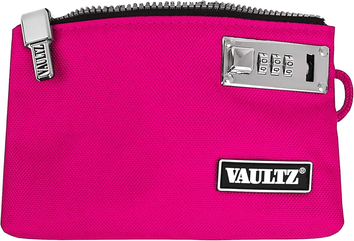 Vaultz VZ00471 Locking Money Bag 5x8 Pink Security Pouch