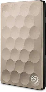 Seagate STEH1000101 1TB Ultra Slim Gold Portable Drive — main product image