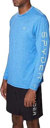 Spyder S923173 Men's Heather Long Sleeve Rashguard — main product image