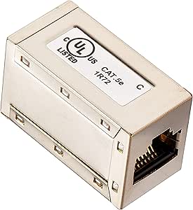 Monoprice 133866 Cat5e RJ45 In-Line Coupler — main product image