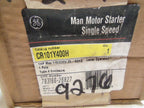 GE CR101Y400H Manual Starter NEMA 4 Enclosure NEW
