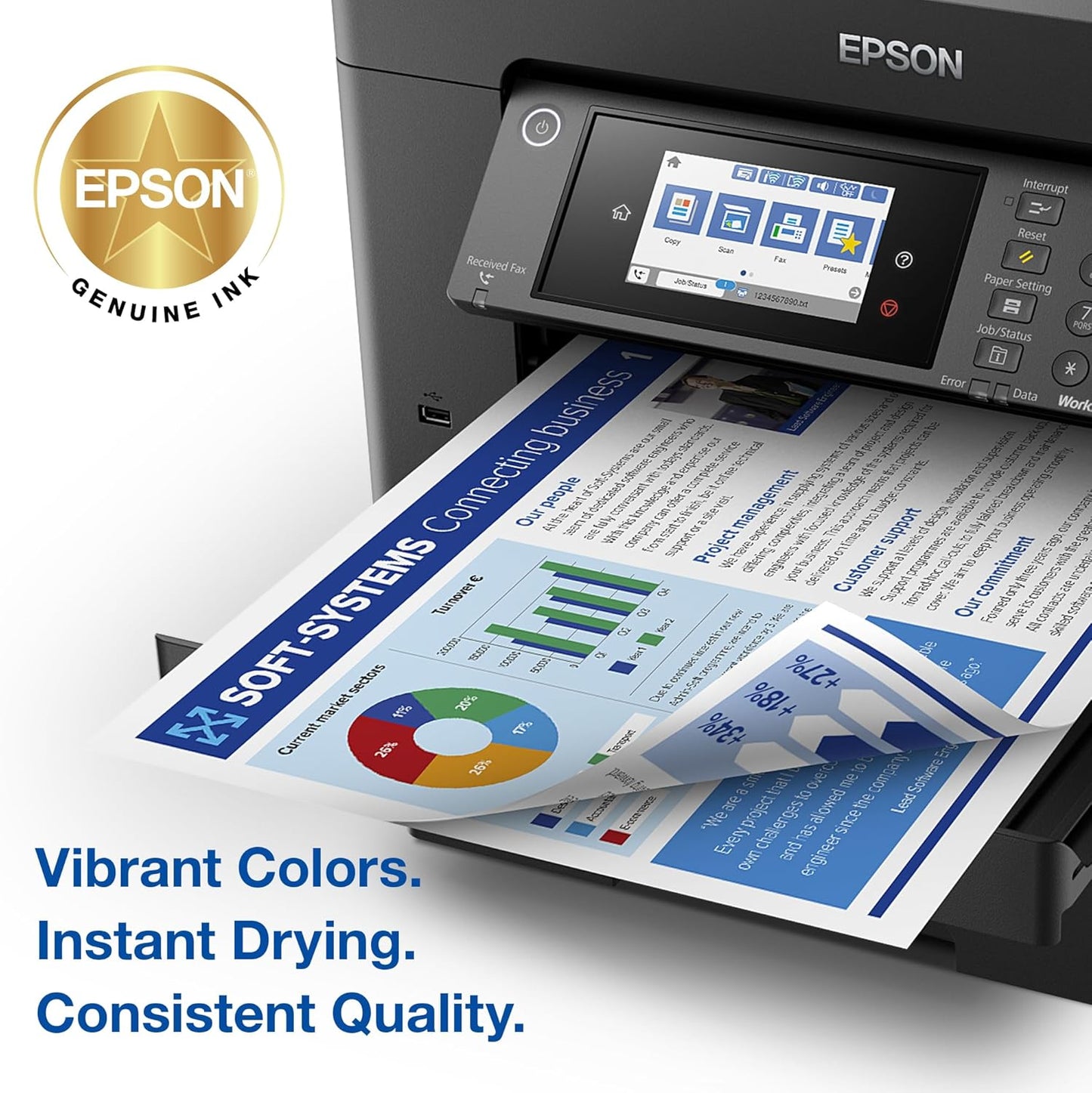 Epson T812120-S DURABrite Black Ink Standard Capacity
