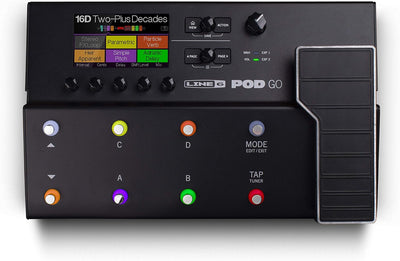 Line 6 POD Go Multi-Effects Guitar Pedal - Black