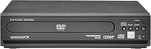 Magnavox MDV2300 DVD Player Progressive Scan Black
