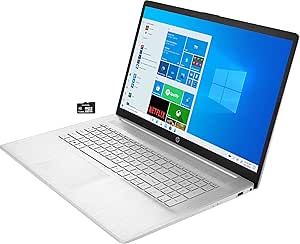 HP 17.3" i3 Laptop: 8GB RAM, 1TB HDD, HD+ Display & Card