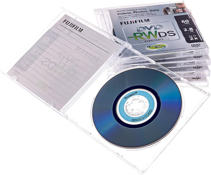 Fujifilm 25322008 8cm DVD-RW 2.8GB 5-Pack