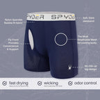 Spyder Performance Mesh Men's Boxer Briefs 4-Pack