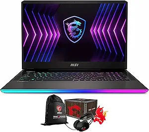 MSI RAIDERGE7712004-4512-270815 GE77HX Gaming Laptop - i7-12800HX, RTX 3070 Ti