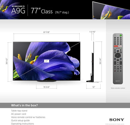 Sony XBR-77A9G 77-Inch Bravia OLED 4K Smart TV